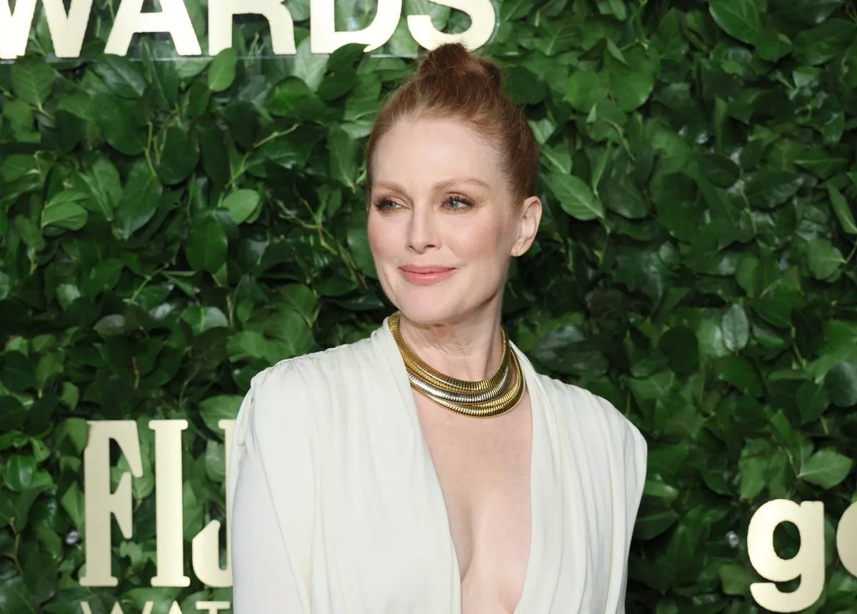 Julianne Moore attends the 2022 Gotham Awards at Cipriani Wall Street on November 28, 2022 in New York City.