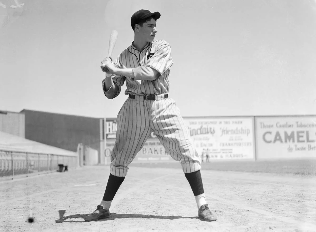 Baseball Champ Joe Di Maggio