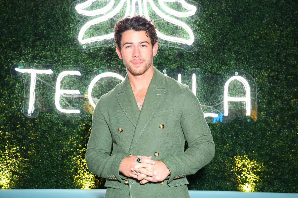Nick Jonas celebrates the grand opening of his new San Diego Rooftop  restaurant with John Varvatos, Villa One Tequila Gardens on October 07, 
2022 in San Diego, California.