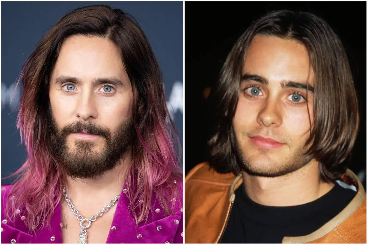 Jared Leto in 1994 and 2022