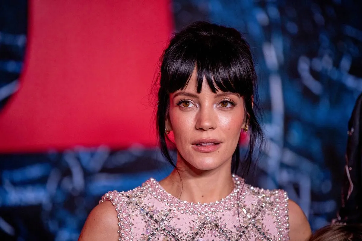 Lily Allen attends Netflix's 