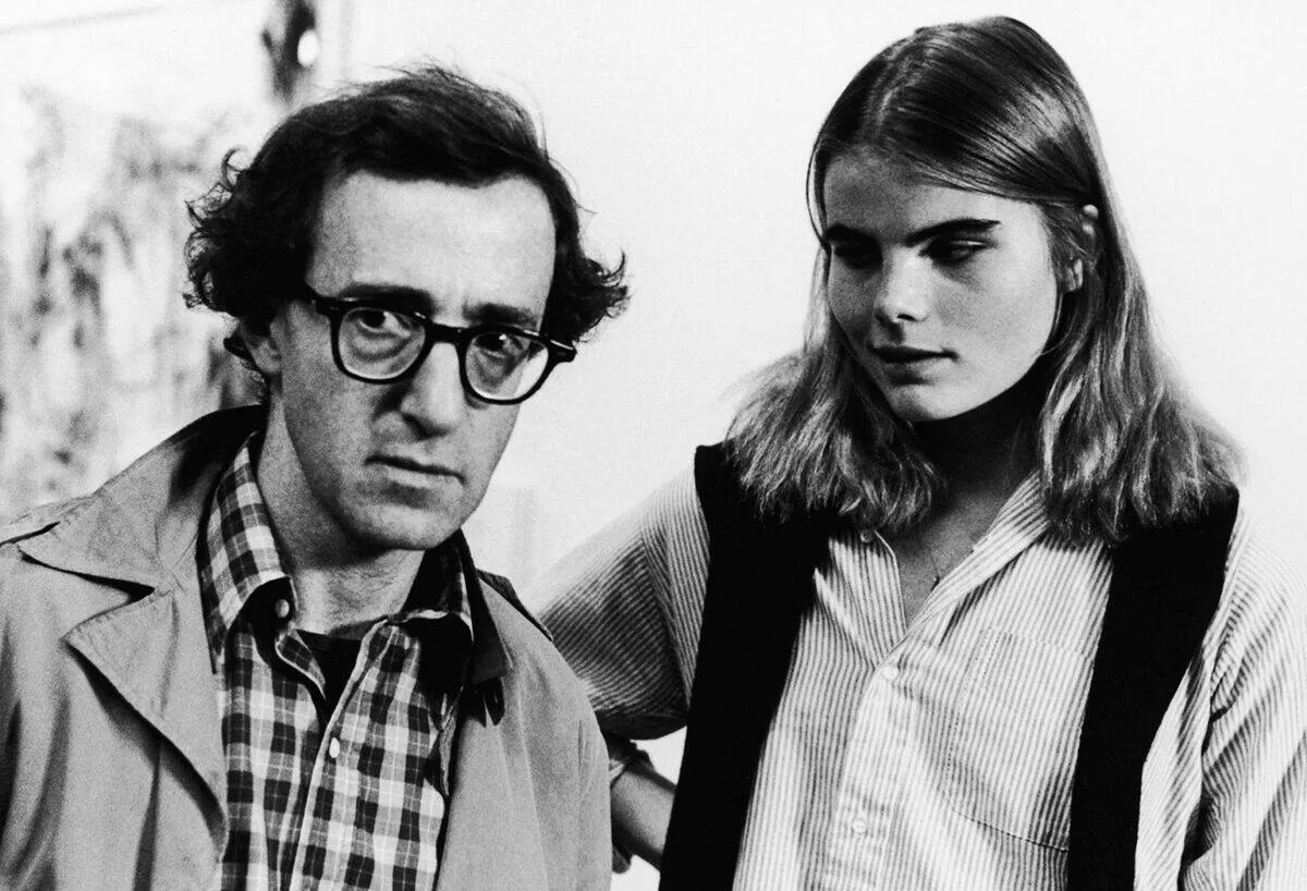 Woody Allen and Mariel Hemingway as Isaac and Tracy in Manhattan
