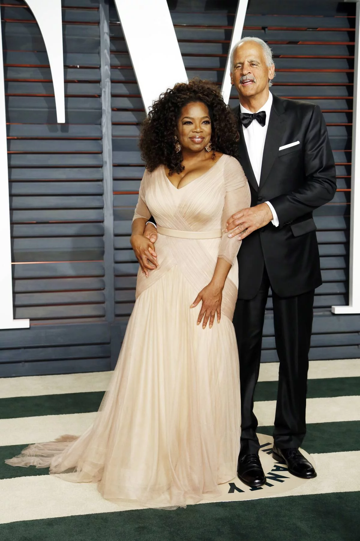 Oprah Winfrey, Stedman Graham - Vanity Fair Oscar Party