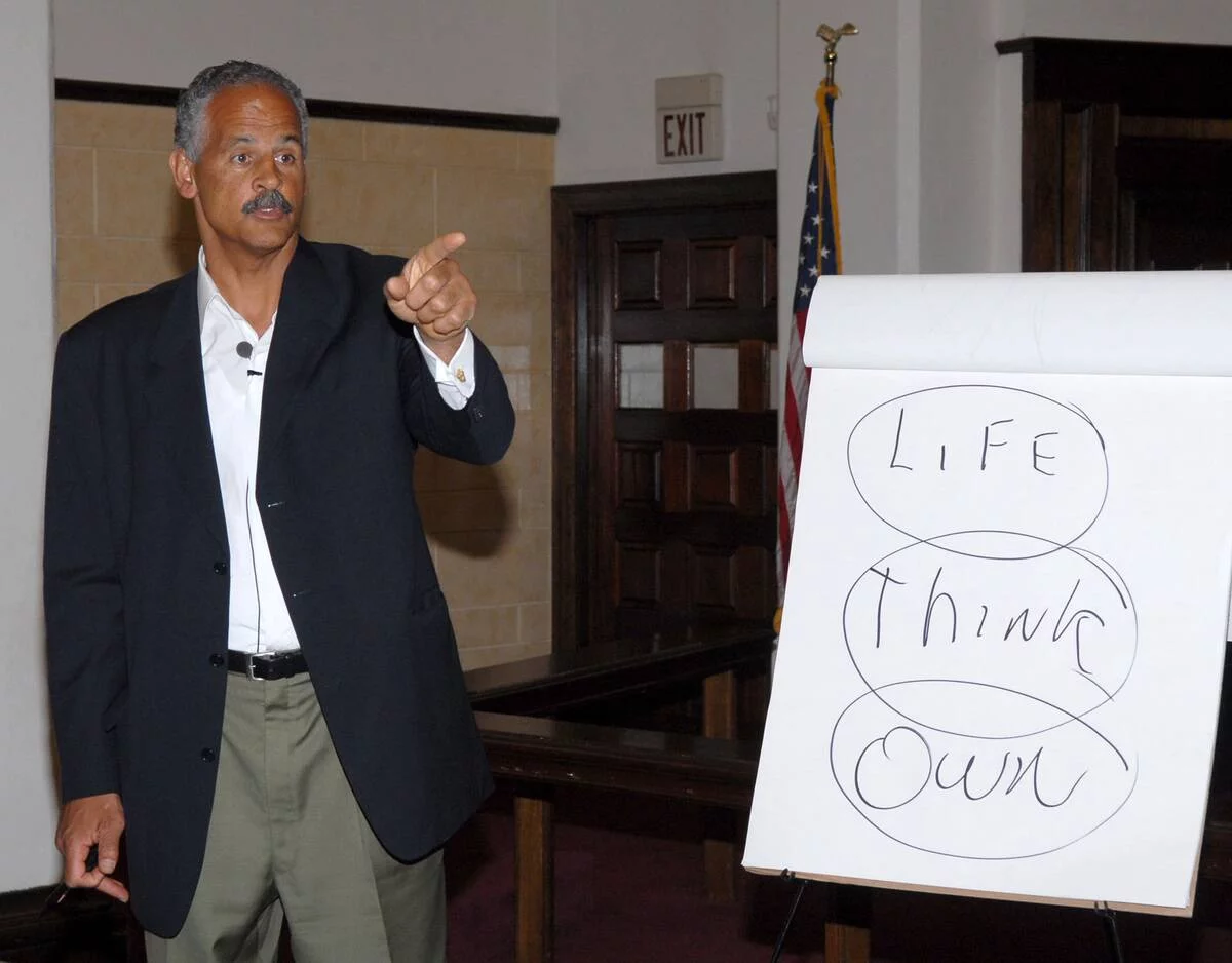 Stedman Graham gives Inspirational Talk to African American Male Youth