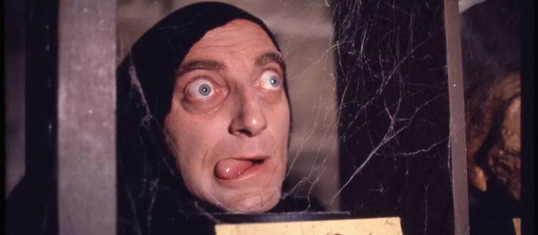 man with his tongue out