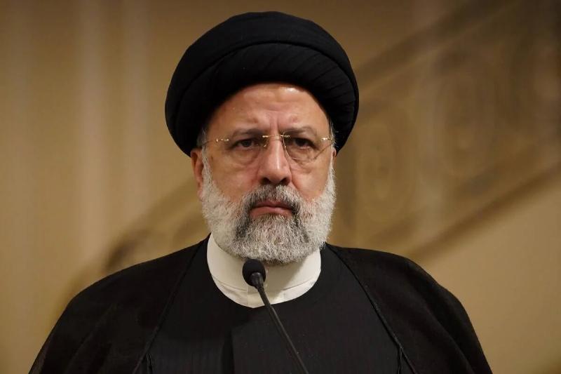 Ebrahim Raisi From Iran Welcome Iraqi President Abdul Latif Rashid