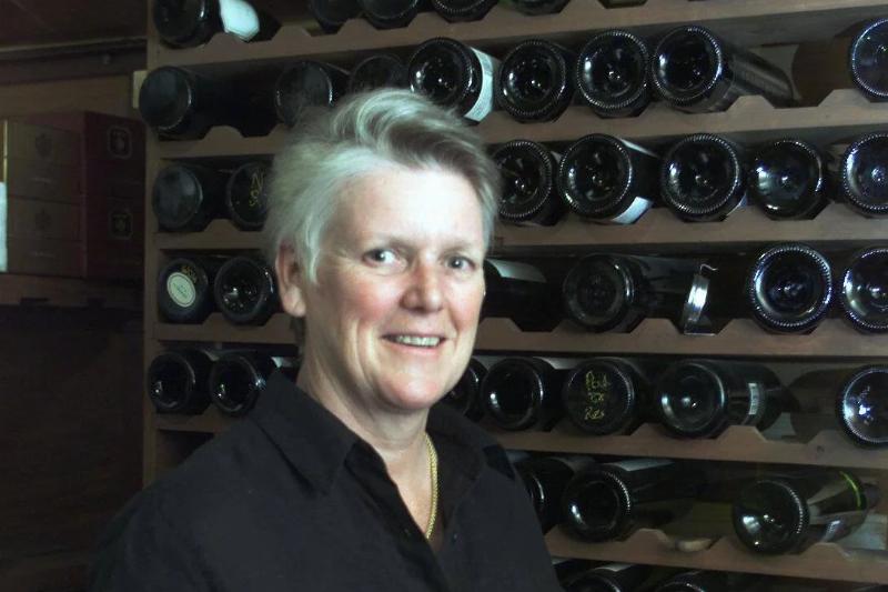 Pam Dunsford, Chief Winemaker at Chapel Hill Winery, 12 February 2003. AFR Pi Pam Dunsford, Chief Winemaker at Chapel Hill Winery, 12 February 2003. AFR Pi